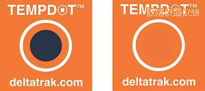 膠南溫度指示標(biāo)簽 Tempdot 高溫洗碗機(jī)標(biāo)簽