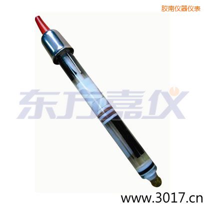 膠南玻璃外殼,無溫補(bǔ)雙鹽橋電極