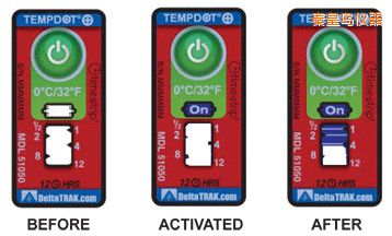 秦皇島溫度指示標(biāo)簽 累計上升時間/溫度的標(biāo)簽