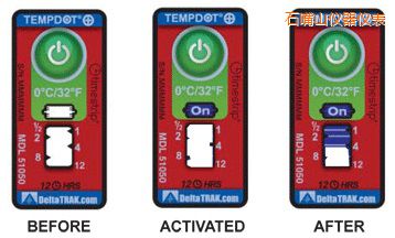 石嘴山溫度指示標(biāo)簽 累計(jì)上升時間/溫度的標(biāo)簽